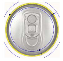 Fluorescence gauging in a test tube