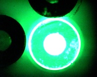 Fluorescence gauging in a test tube